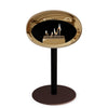 Le Feu Steel Low Dome - Chromed Rose Gold by Le Feu
