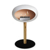 Le Feu Steel Low Dome - White by Le Feu