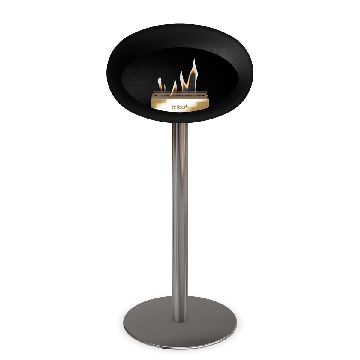 Le Feu Steel High Dome - Black by Le Feu