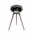 Le Feu Ground High Dome - Chromed Silver Gold by Le Feu