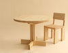 001 Dining Table Round by Vaarnii