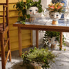Eva Flowerpot accessory by Bjørn Wiinblad featuring colorful floral designs and intricate decorative patterns.