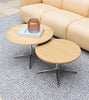 Lunar Table H45 cm Alu/Wood by Normann Copenhagen