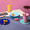 Rhombe Colour Soup Plate by Lyngby Porcelain