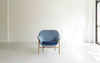 Drape Lounge Chair Low Wood by Normann Copenhagen