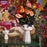 Eva Vase by Bjørn Wiinblad, colorful ceramic accessories with intricate floral patterns, detailed design, and vibrant colors.