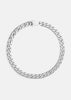 Silver plated Paul Chain bracelet by Skultuna, featuring a sleek, modern design with interconnected links for stylish accessories.