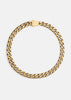 Gold plated Paul Chain bracelet by Skultuna, featuring a sleek and stylish accessory design, shown in a close-up image.