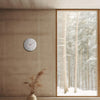 Arne Jacobsen Bankers Wall Clock with minimalist design, round face, black hands, and sleek modern style for home or office decor.