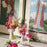 Eva Candle Holder by Bjørn Wiinblad, decorative ceramic accessory featuring intricate design and vibrant colors.