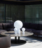 Yo Lamp by Normann Copenhagen, small and large marble table lamps, modern lighting for living spaces, featuring sleek design.
