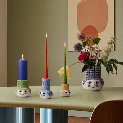 Olga Candle Holder by Bjørn Wiinblad