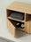 Rib Sideboard Low Hybrid by Normann Copenhagen, modern oak storage cabinet with ribbed design and minimalist style.