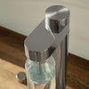 Stelton Brus Carbonator accessory for soda makers, featuring sleek stainless steel design and user-friendly carbonation controls.