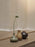 Ferm Living Komo Mini Vases set of small ceramic accessories in neutral tones with simple geometric design.