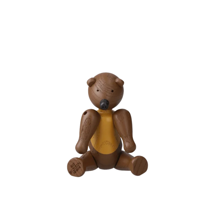Kay Bojesen Liliput Bear accessory by Kay Bojesen, featuring a small wooden bear figure with detailed craftsmanship.