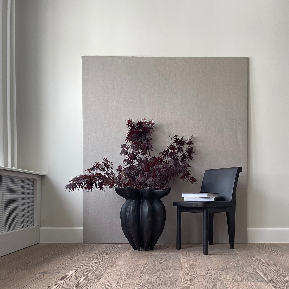 Brutus Slim Dining Chair - Coffee Black Oak by 101 Copenhagen