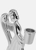 Small Skultuna Guardian Angel accessory with detailed metallic design, representing protection and elegance.