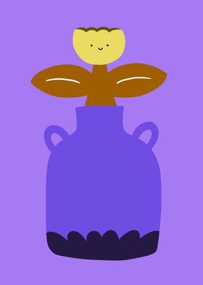 Hi Flower 04 by Paper Collective