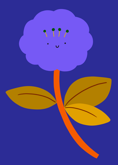 Hi Flower 05 by Paper Collective