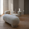 Big Foot Bench, Petit - Sandshell Sheepskin by 101 Copenhagen