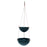 OYOY Pif Paf Puf hanging storage with two bowls for wall-mounted organization