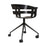 Wick Chair - Swivel Base with Wheels by Design House Stockholm