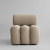 Foku Chair - Smoked Sand Bouclé by 101 Copenhagen