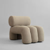 Foku Chair - Smoked Sand Bouclé by 101 Copenhagen