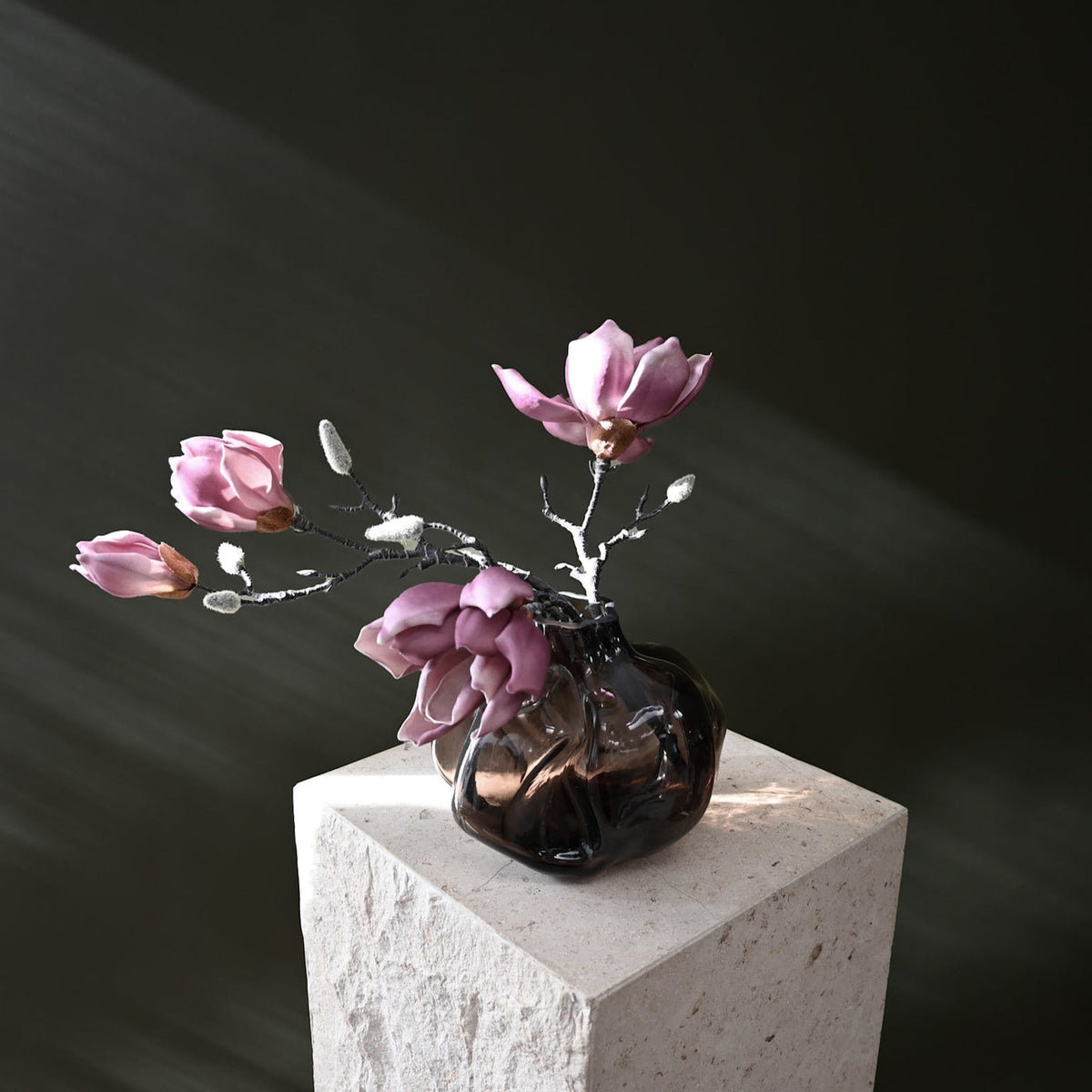 Wabi Vase, Mini - Smoked Forest by 101 Copenhagen