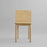 Brutus Slim Dining Chair - Natural Oak by 101 Copenhagen