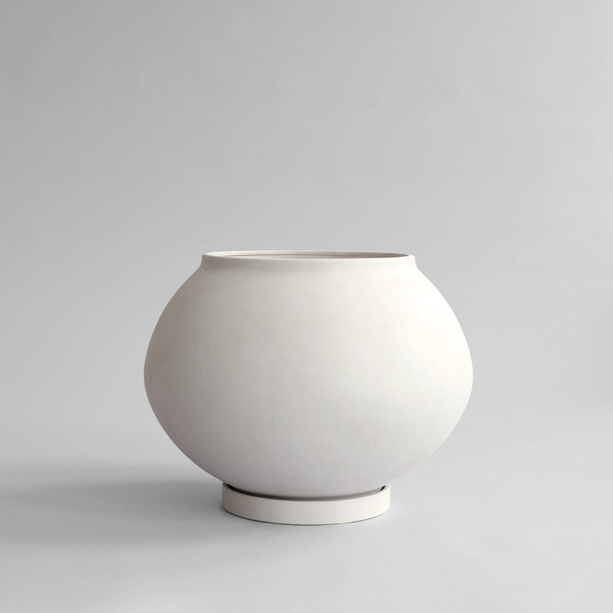 Sunao Vase Plant Pot Fat, Hexa - Birch by 101 Copenhagen