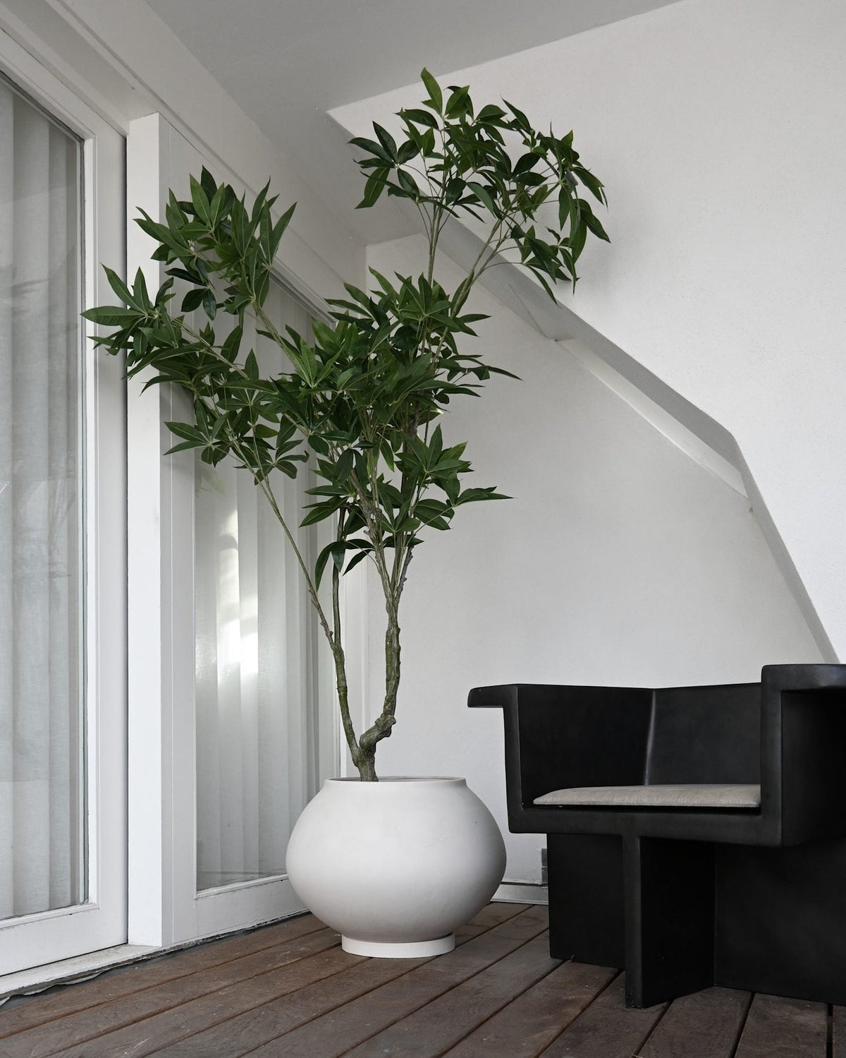 Sunao Vase Plant Pot Fat, Hexa - Birch by 101 Copenhagen