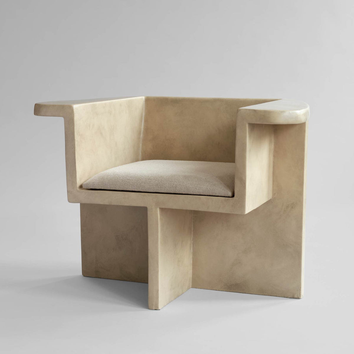 Makura Sea Cushion 12 for Brutus Lounge Chair - Sand Linen by 101 Copenhagen