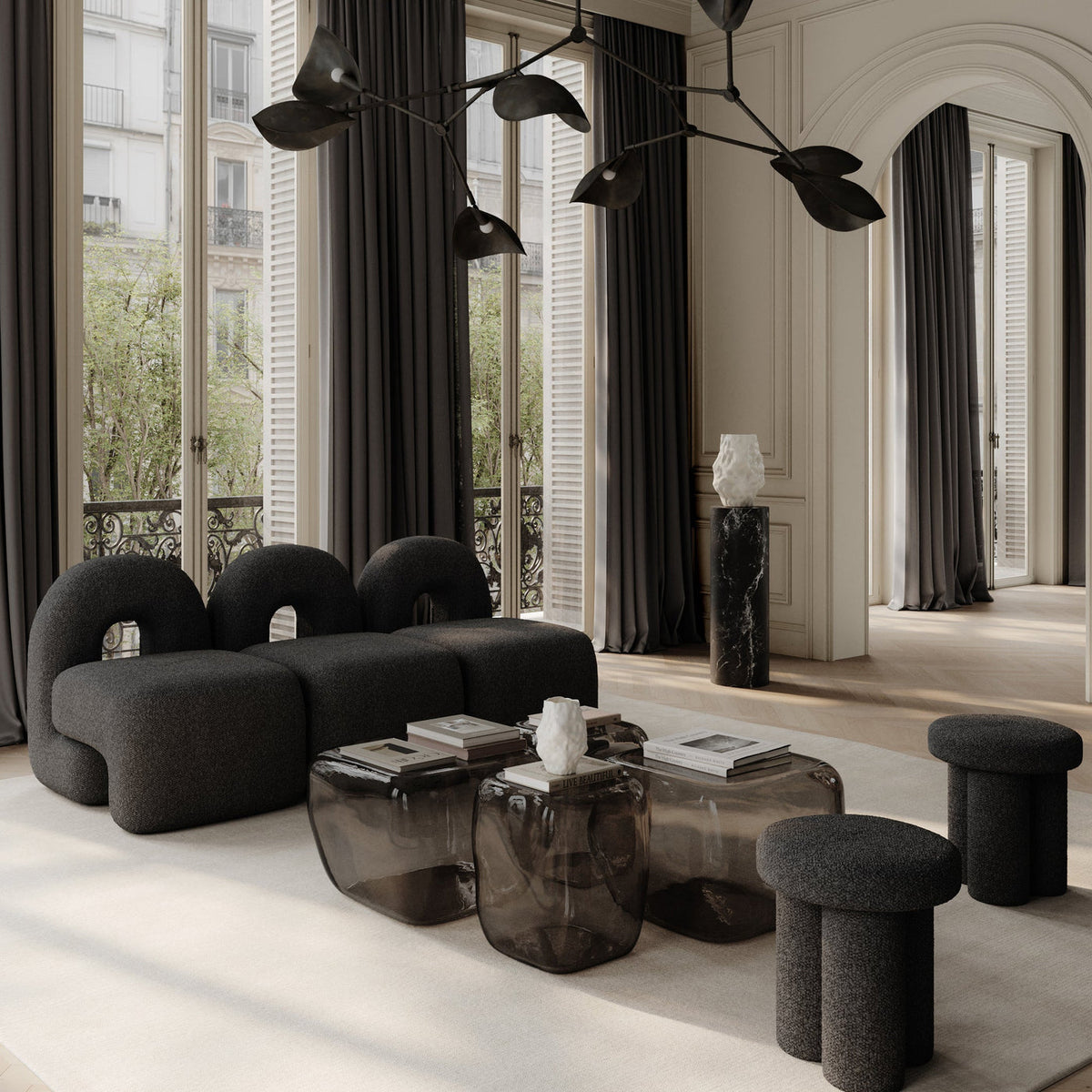 Ishi Coffee Table, Medio - Smoked Forest by 101 Copenhagen