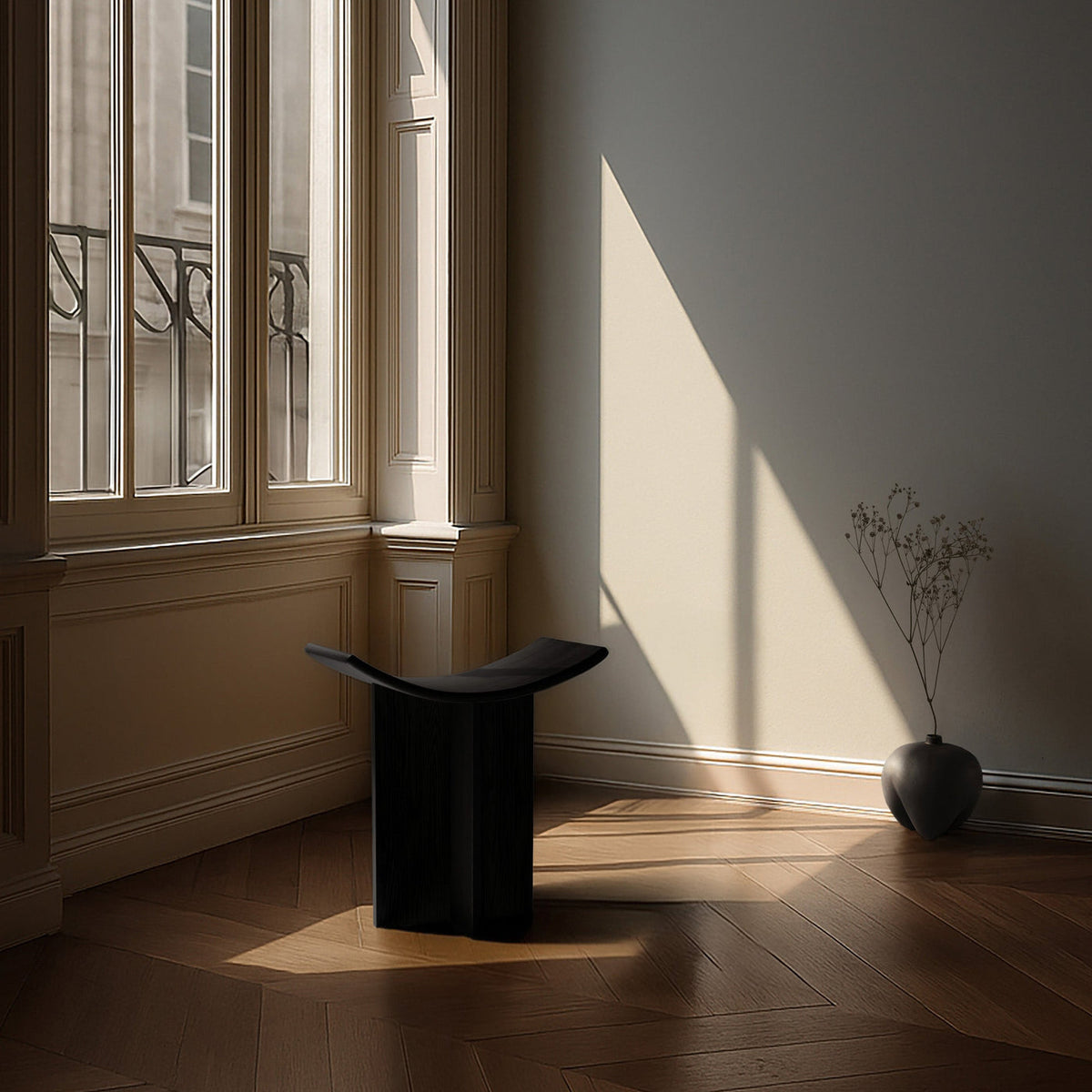 Brutus Stool - Coffee Black by 101 Copenhagen