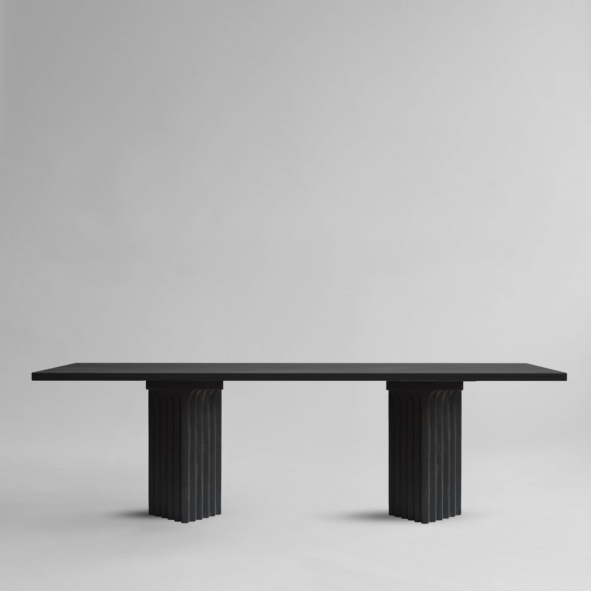 Arc Dining Table 8', Coffee Black Oak by 101 Copenhagen