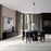 Arc Dining Table 47"Ø, Coffee Black Oak by 101 Copenhagen