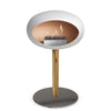 Le Feu Steel Low Dome - White by Le Feu