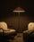 Gubi 9602 floor lamp with sleek, modern design, featuring a slim metal stand and a rounded lampshade in a contemporary style