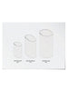 Ferm Living Enkel Bin accessory in neutral color, featuring a sleek, modern design with a round shape and smooth finish.