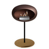 Le Feu Steel Low Dome - Mocca by Le Feu