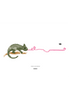 Charlie the Chameleon by Paper Collective