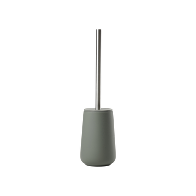 Nova Toilet Brush by Zone Denmark, modern bathroom accessory with sleek design, featuring a white brush with a matching holder.