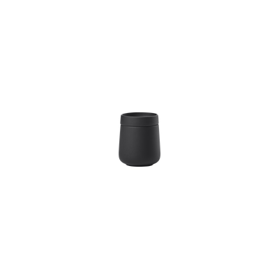 Nova One jar with lid by Zone Denmark, a sleek glass storage container with a matching lid, ideal for kitchen accessories.