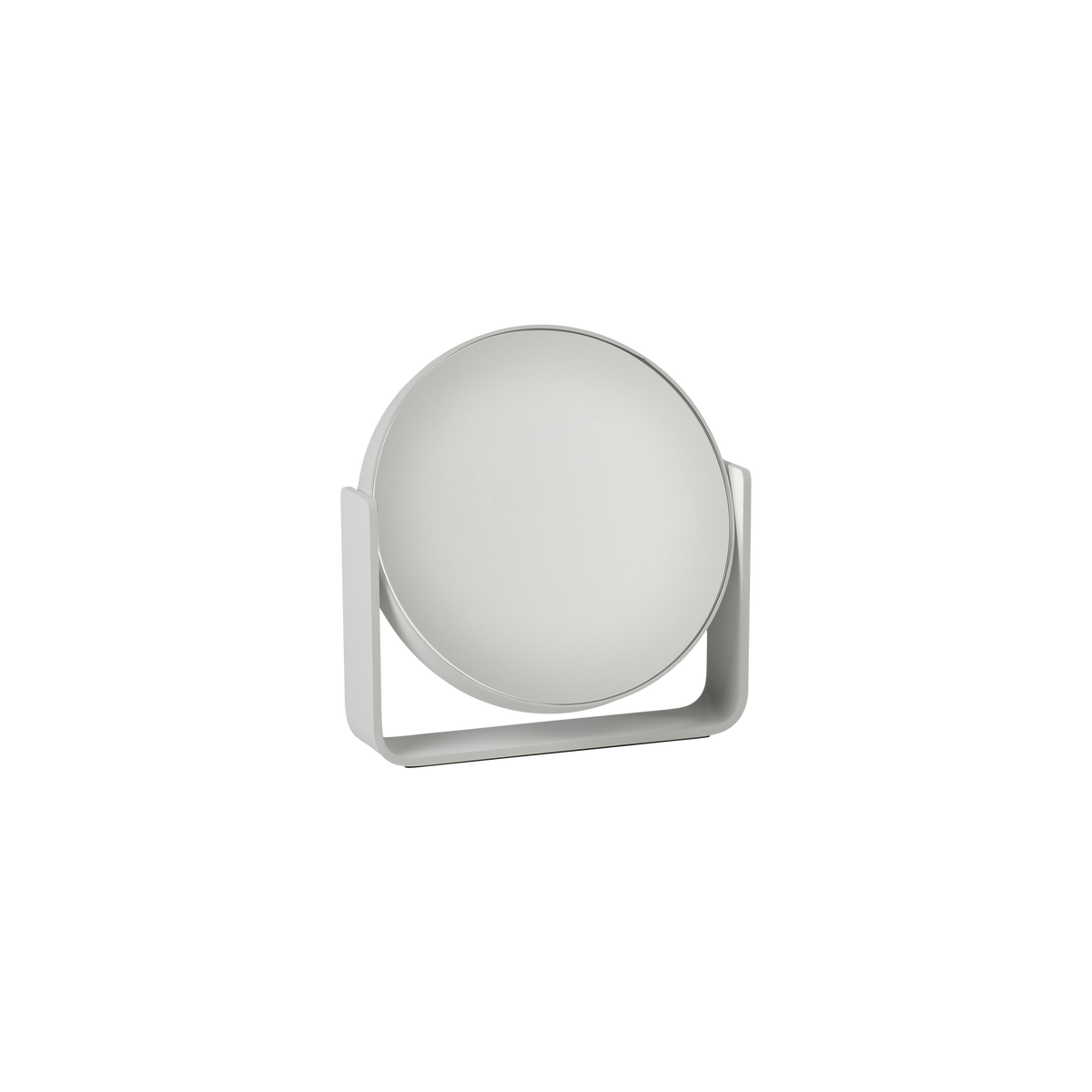 Ume Table Mirror by Zone Denmark, minimalist accessories with a sleek round design perfect for tabletop use.