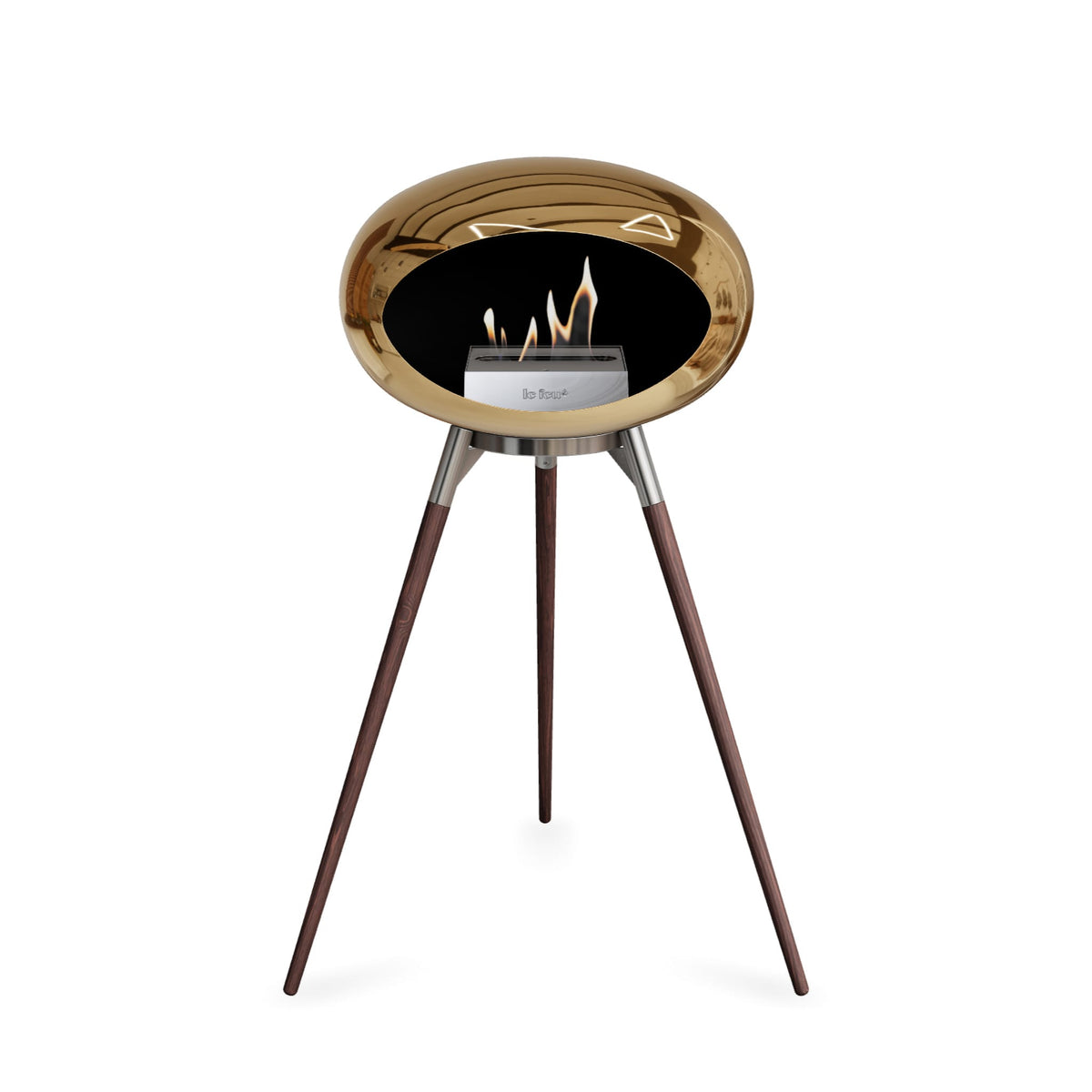 Le Feu Ground High Dome - Chromed Rose Gold by Le Feu
