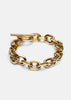 Unité Chain Bracelet XL - Gold Plated by Skultuna