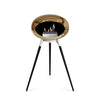 Le Feu Ground High Dome - Chromed Rose Gold by Le Feu