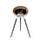 Le Feu Ground High Dome - Chromed Rose Gold by Le Feu